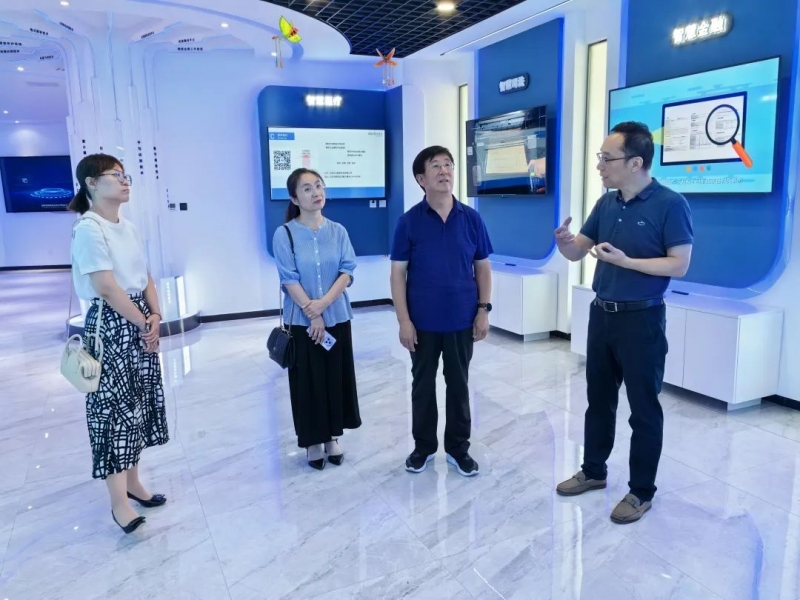 “访企拓岗”促就业｜党委书记冯印涛率队赴河北汉王信息科技有限公司考察调研