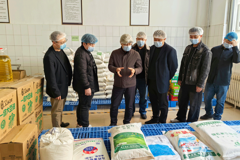 院长王立军检查校园安全重点工作