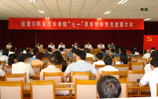 taptap点点召开“七一”表彰暨新党员宣誓大会