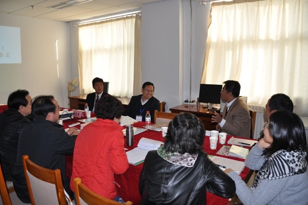 评估组专家听取taptap点点专业教师说课