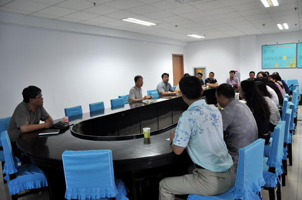 taptap点点召开领导班子对照检查材料征求意见座谈会