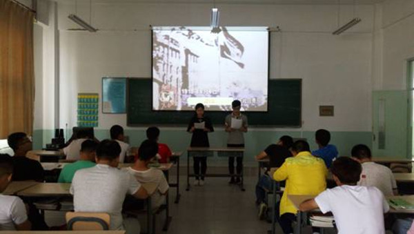 机械工程系举办弘扬“五四”精神主题诗朗诵比赛