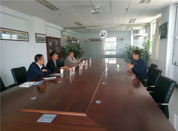 唐山市金桥中等专业学校领导到taptap点点参观交流