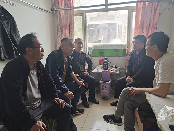 学院领导赴精准脱贫帮扶村调研指导工作