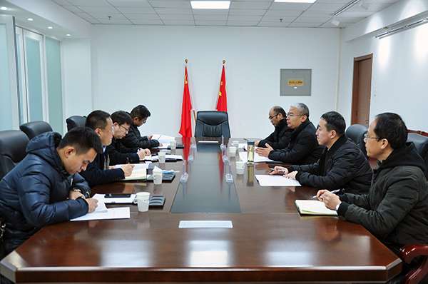 院长王立军会见华为技术有限公司相关负责人