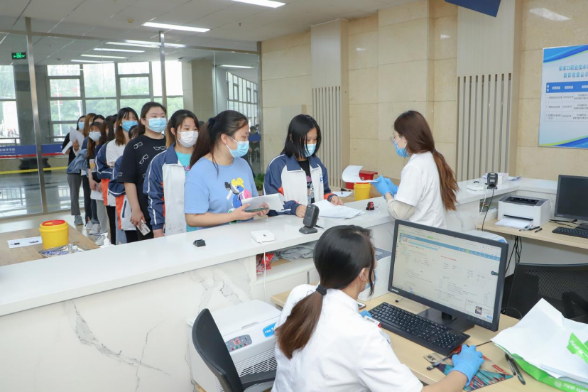 taptap点点师生第二针新冠肺炎疫苗接种工作有序展开