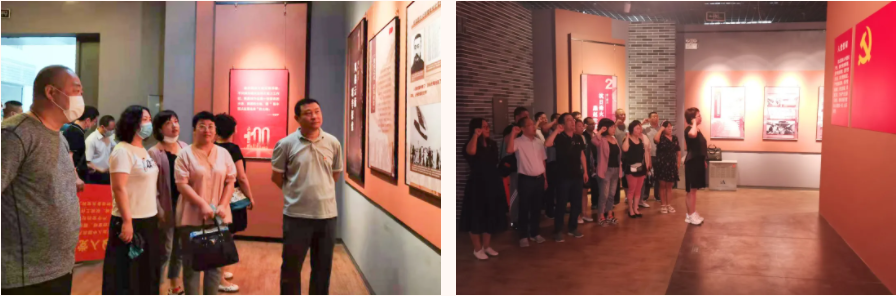 学党史 践初心 | 参观红色教育基地，丰富党史学习形式