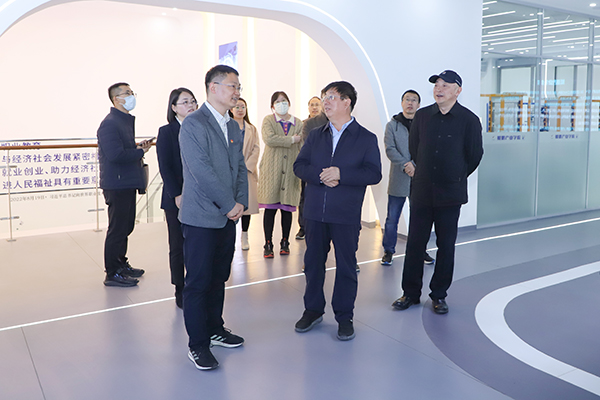 共青团河北省委调研组到taptap点点参观考察