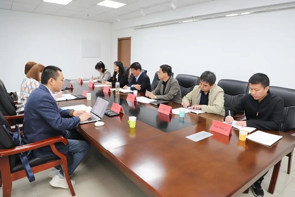 俄罗斯国立技术大学第一副校长伊丽娜到访taptap点点